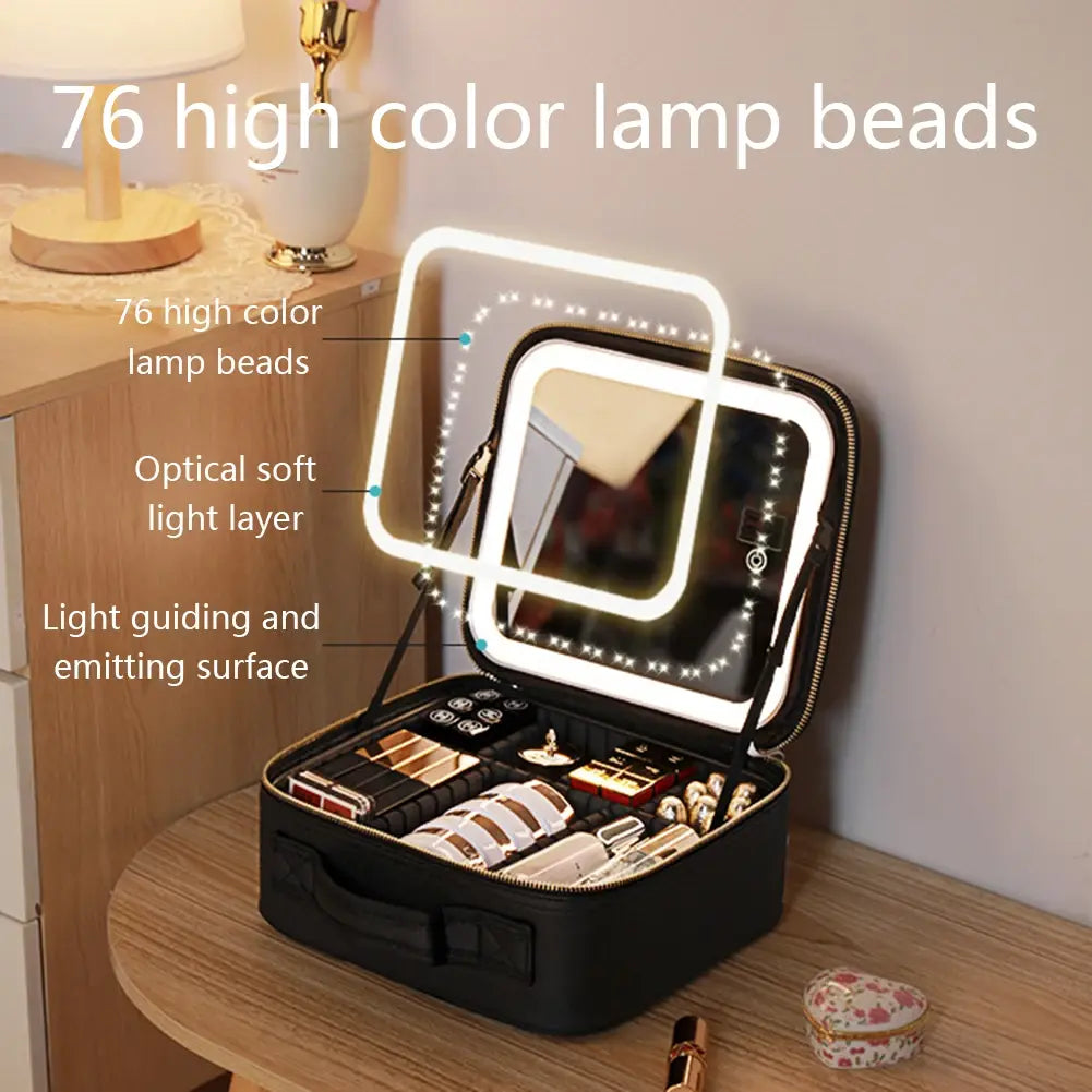 Bolsa de Maquillaje LED Inteligente